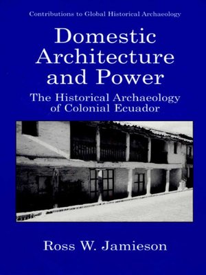 cover image of Domestic Architecture and Power